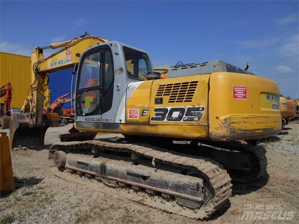 New Holland E 305EL Εκσκαφείς με ερπύστριες