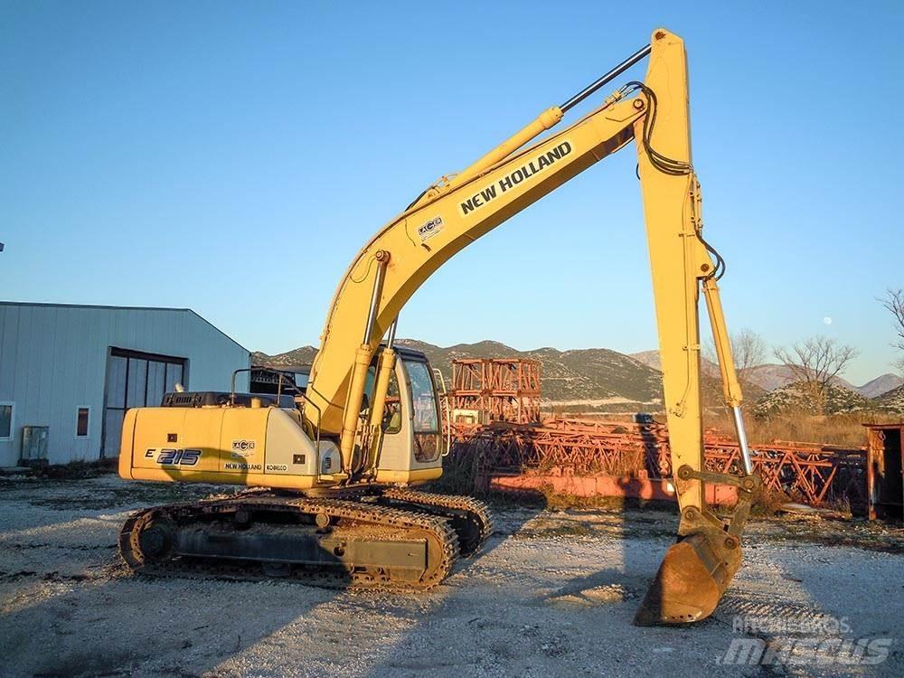 New Holland E215 Εκσκαφείς με ερπύστριες