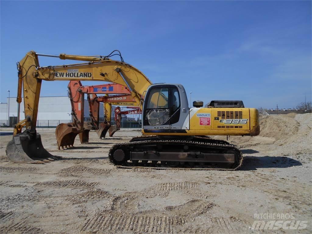 New Holland E385EL Εκσκαφείς με ερπύστριες