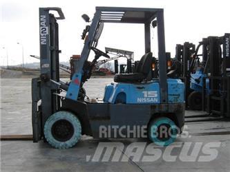 Nissan NJ01A15 Περονοφόρα ανυψωτικά κλαρκ με φυσικό αέριο LPG
