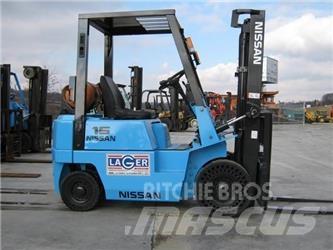 Nissan NJ01A15 Περονοφόρα ανυψωτικά κλαρκ με φυσικό αέριο LPG