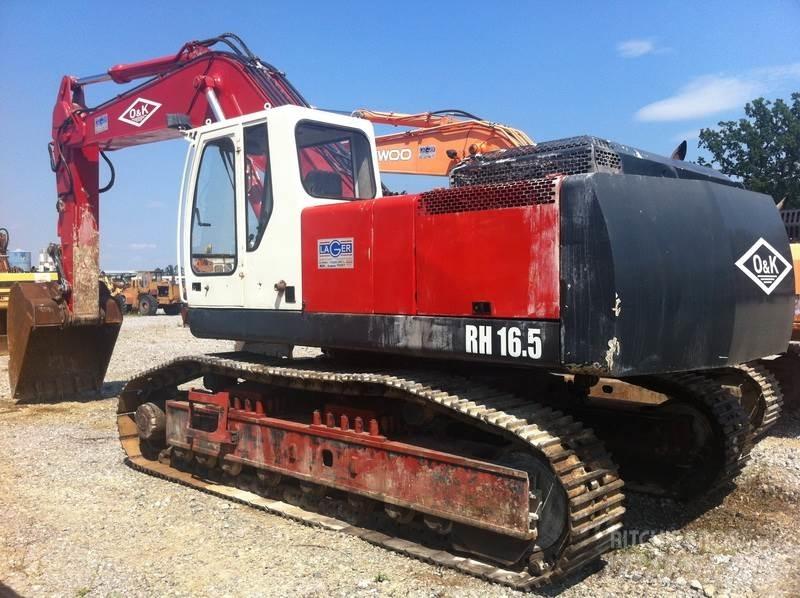 O&K RH 16,5 Εκσκαφείς με ερπύστριες
