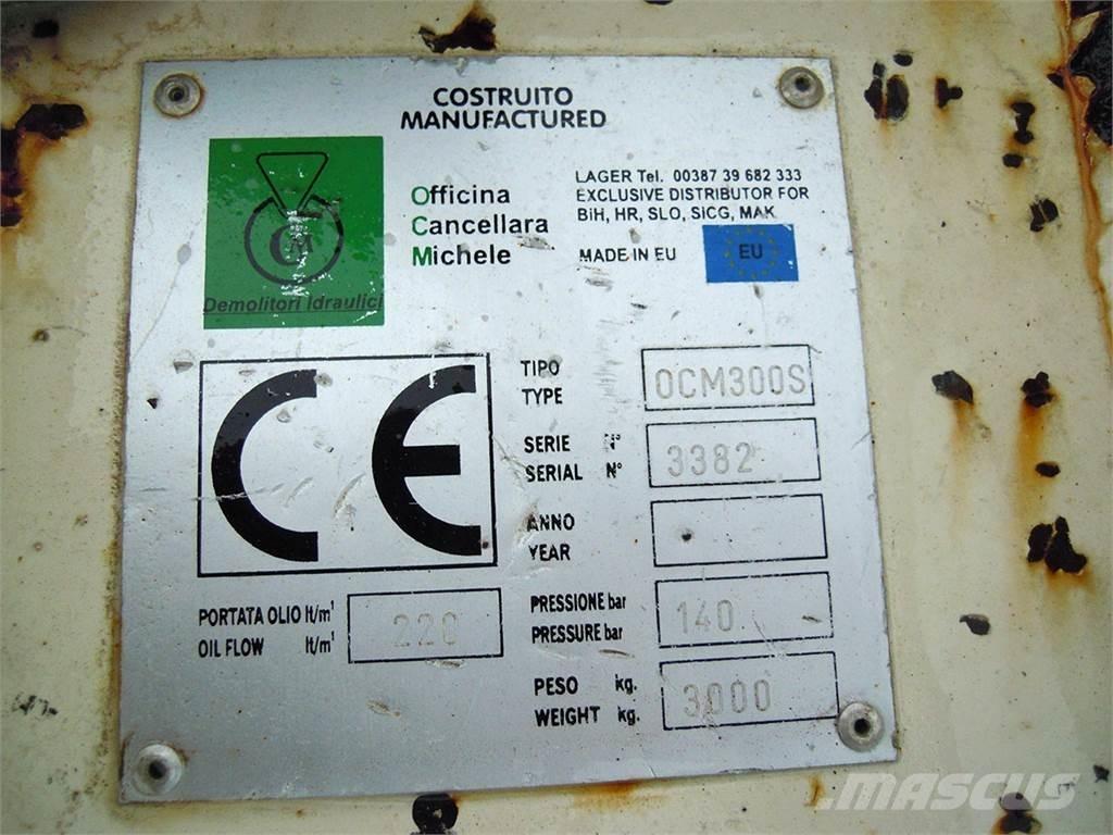 Terex OCM 300S Υδραυλικές σφύρες