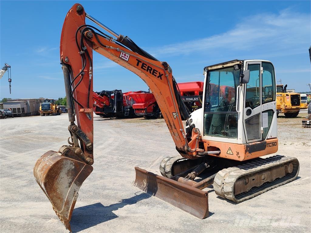 Terex TC50 Εκσκαφάκι (διαβολάκι) < 7t