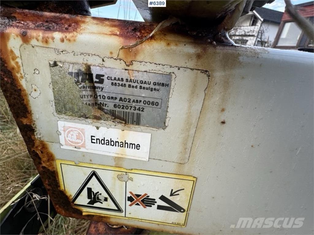 CLAAS Liner 470S Λοιπός εξοπλισμός συγκομιδής