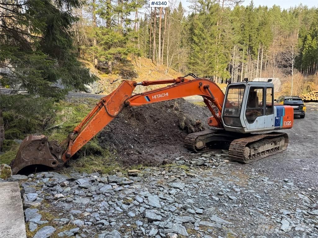 Hitachi EX120-2 Εκσκαφείς με ερπύστριες