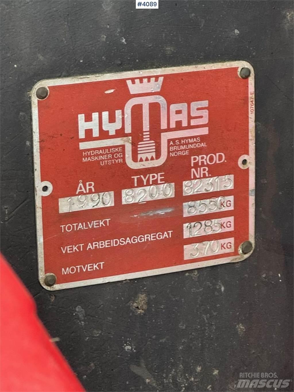 Hymas 8200 Εκσκαφείς με ερπύστριες
