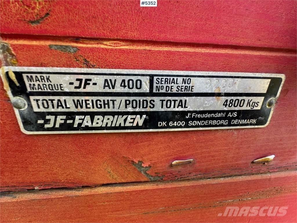 JF AV400N Λοιπός εξοπλισμός συγκομιδής
