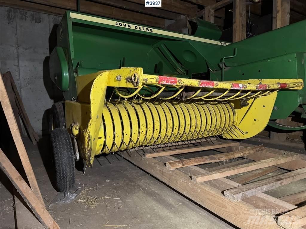 John Deere 332 A Λοιπός εξοπλισμός συγκομιδής