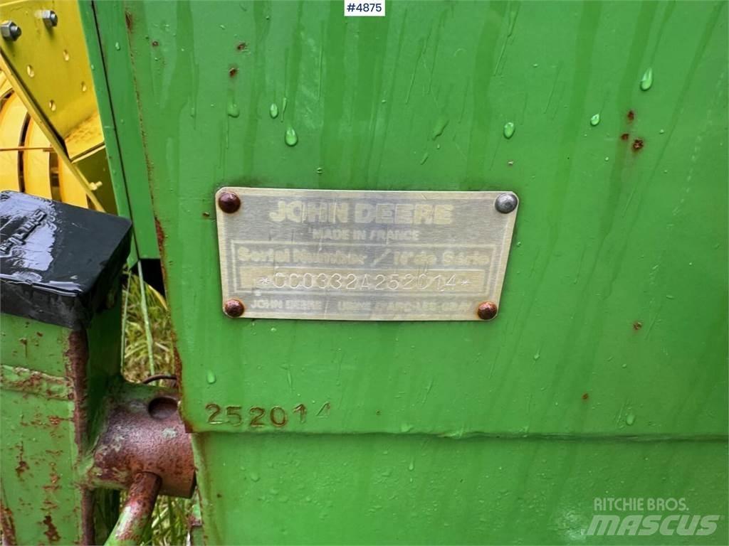 John Deere 332 A Λοιπός εξοπλισμός συγκομιδής