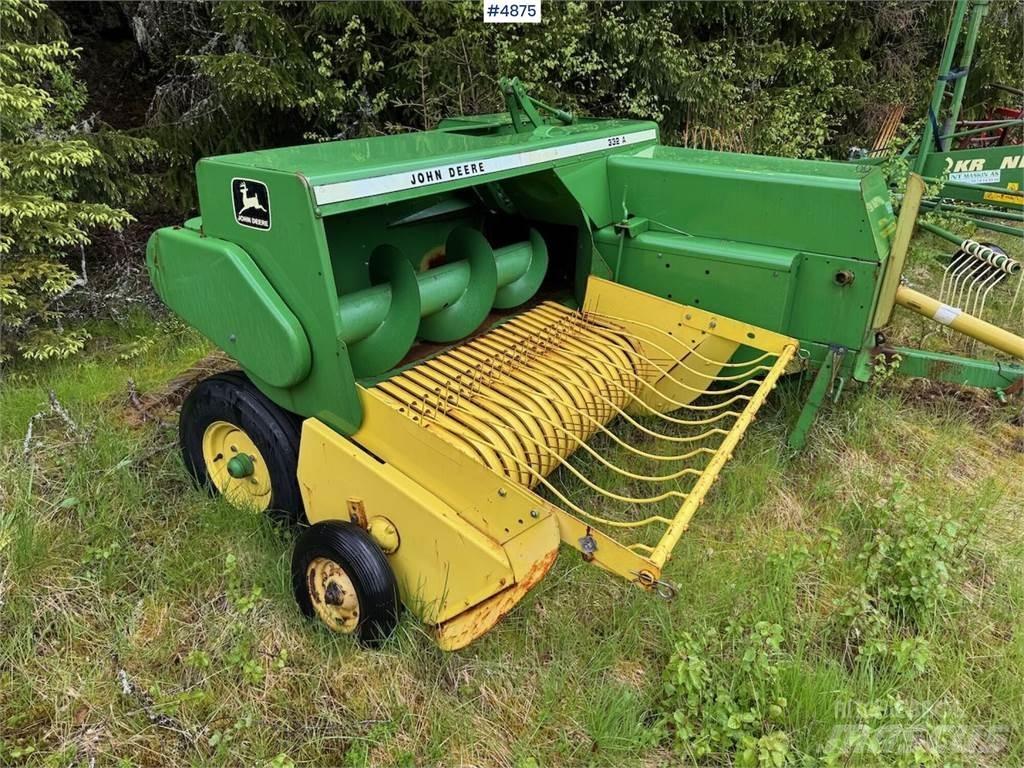 John Deere 332 A Λοιπός εξοπλισμός συγκομιδής