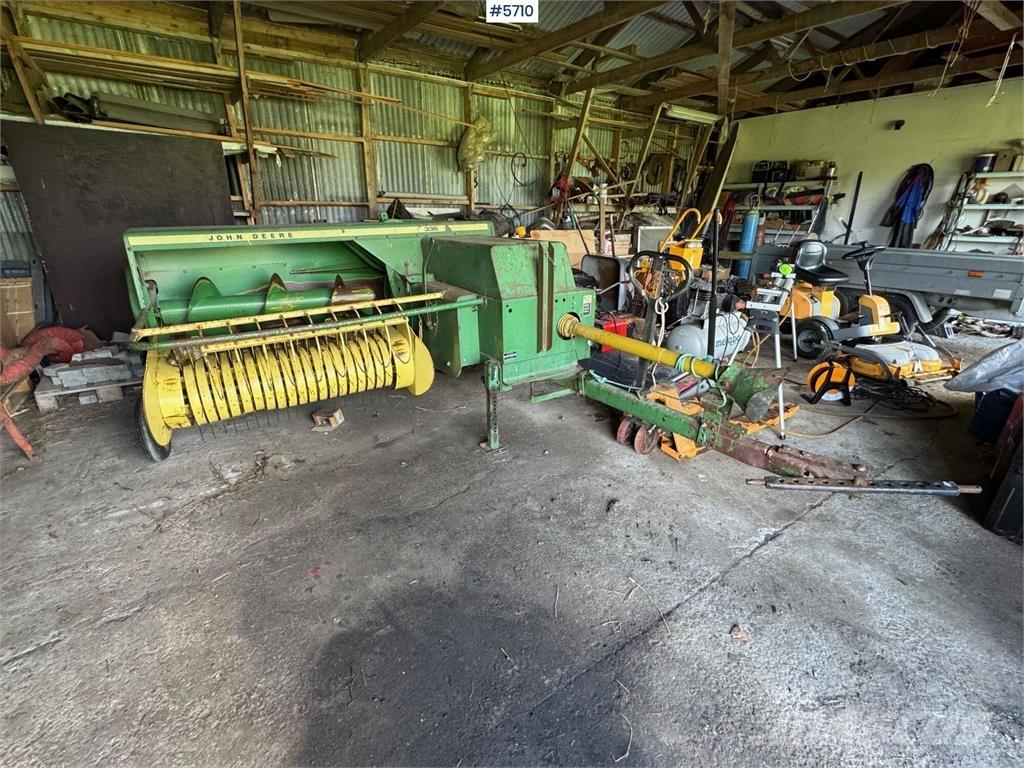 John Deere 336 Λοιπός εξοπλισμός συγκομιδής