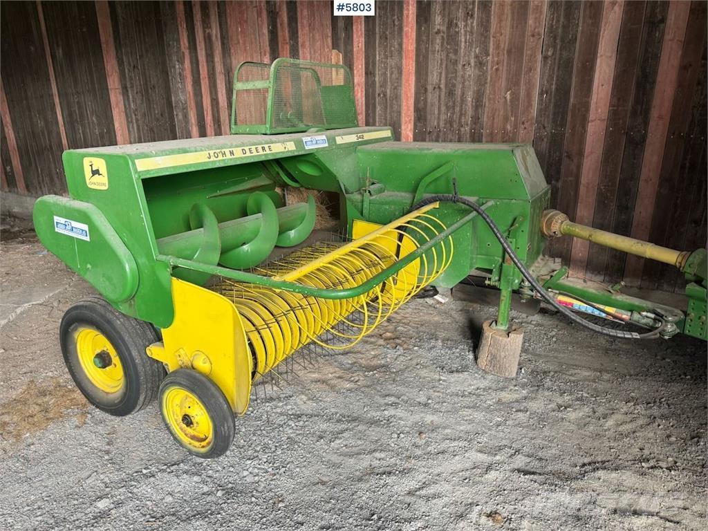 John Deere 342 Λοιπός εξοπλισμός συγκομιδής