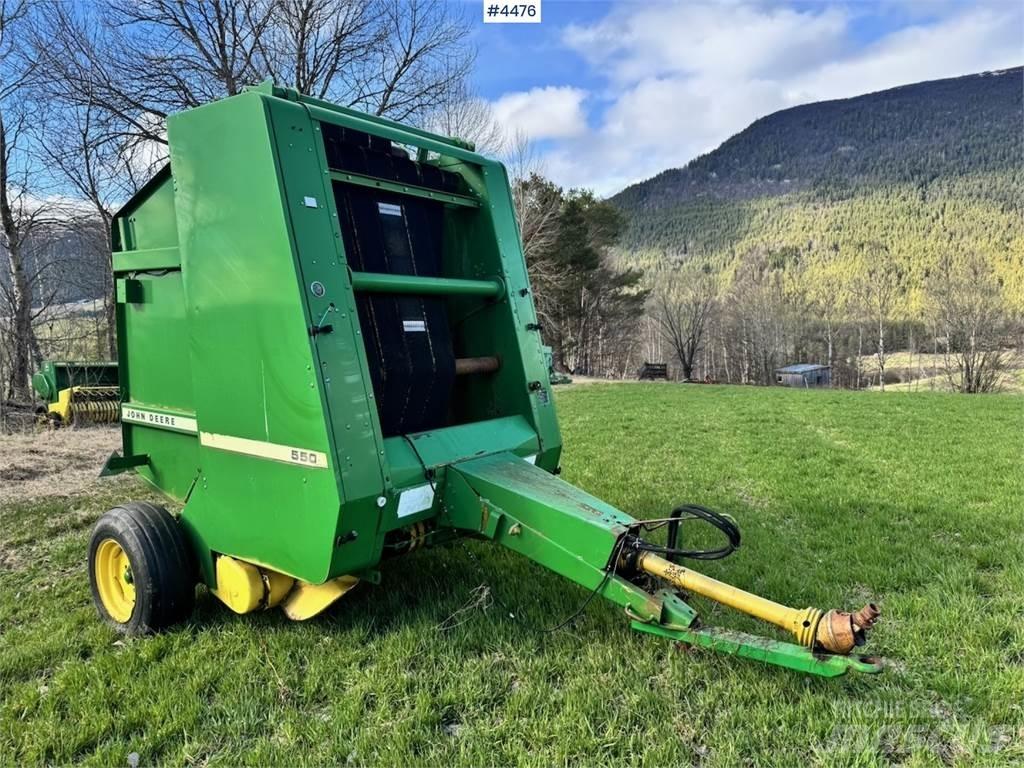 John Deere 550 Λοιπός εξοπλισμός συγκομιδής χορτονομής