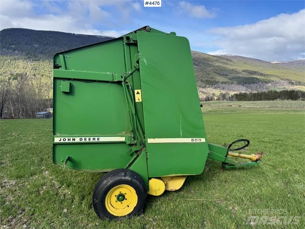 John Deere 550 Λοιπός εξοπλισμός συγκομιδής χορτονομής