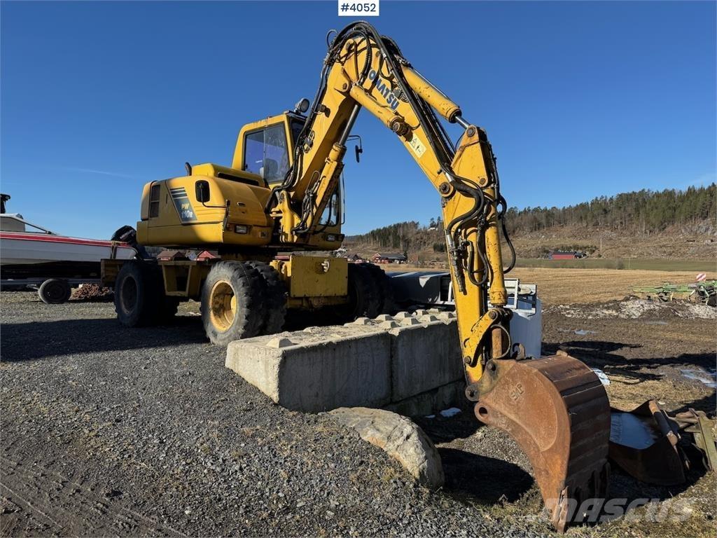 Komatsu PW 110R Εκσκαφείς με ερπύστριες