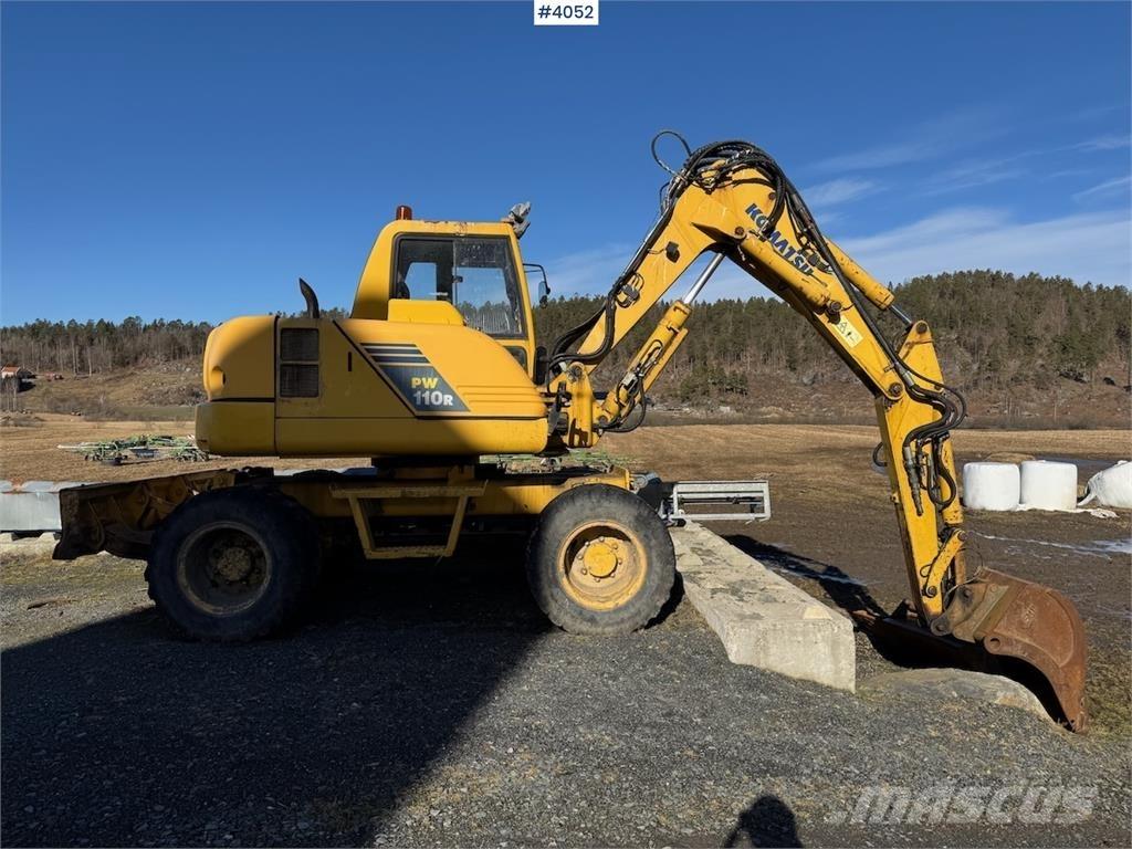 Komatsu PW 110R Εκσκαφείς με ερπύστριες