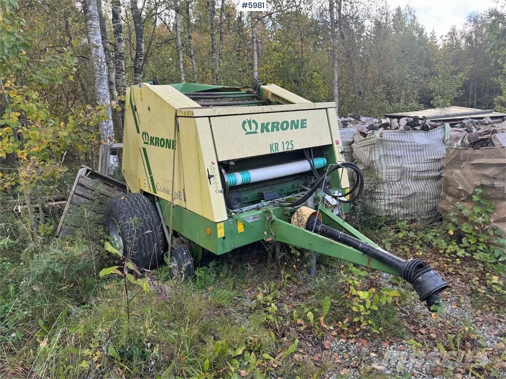 Krone KR 125 Λοιπός εξοπλισμός συγκομιδής
