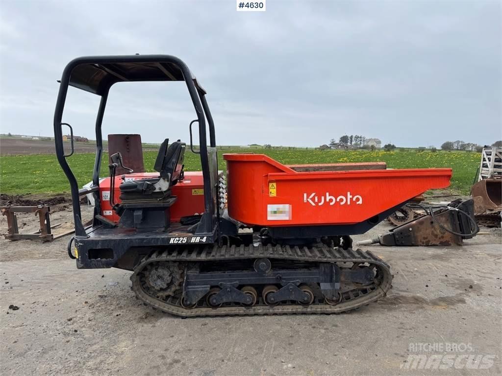Kubota KC250HR-4 Dumpers εργοταξίου
