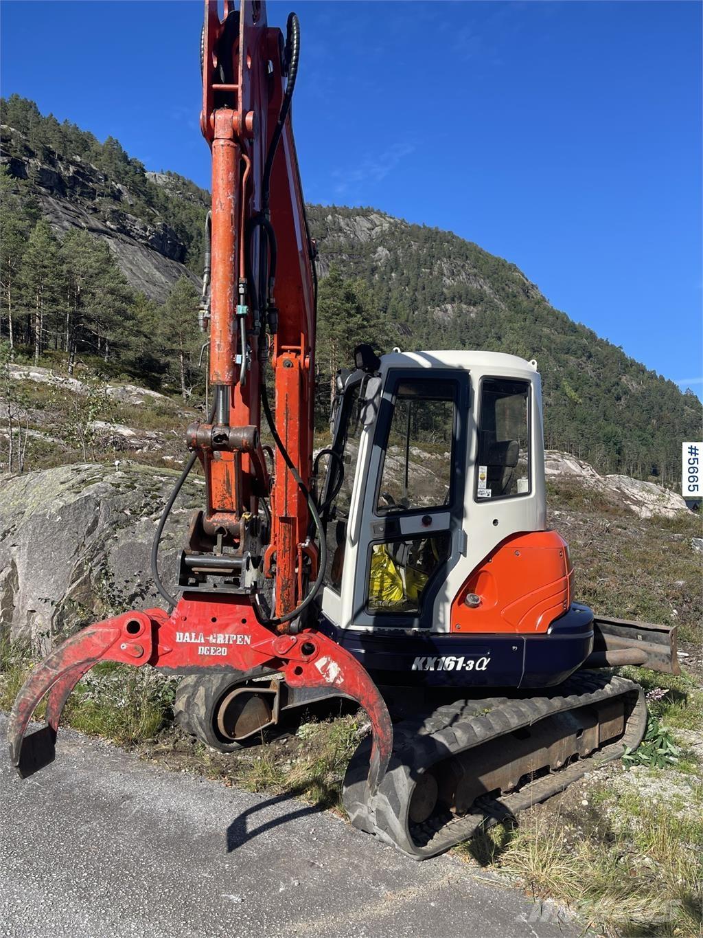 Kubota KX 161-3 Εκσκαφείς με ερπύστριες