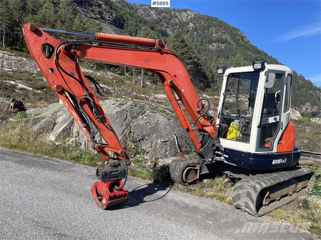 Kubota KX 161-3 Εκσκαφείς με ερπύστριες