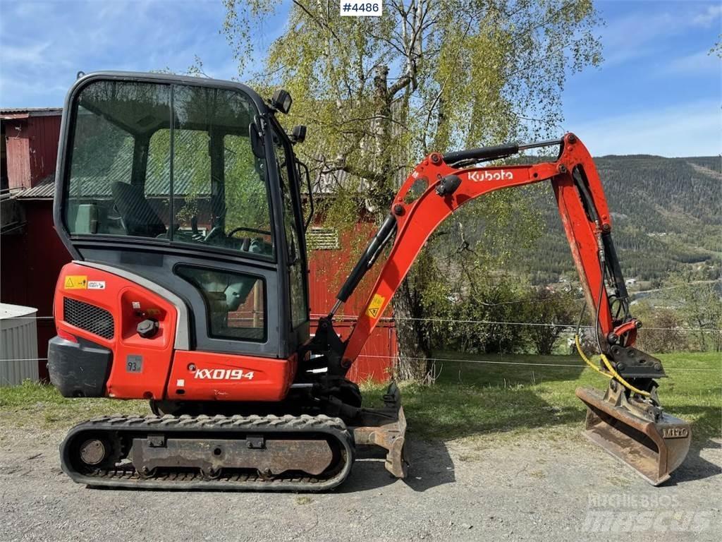 Kubota KX019 Εκσκαφείς με ερπύστριες