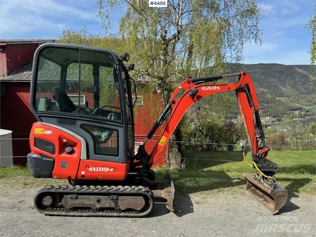 Kubota KX019 Εκσκαφείς με ερπύστριες