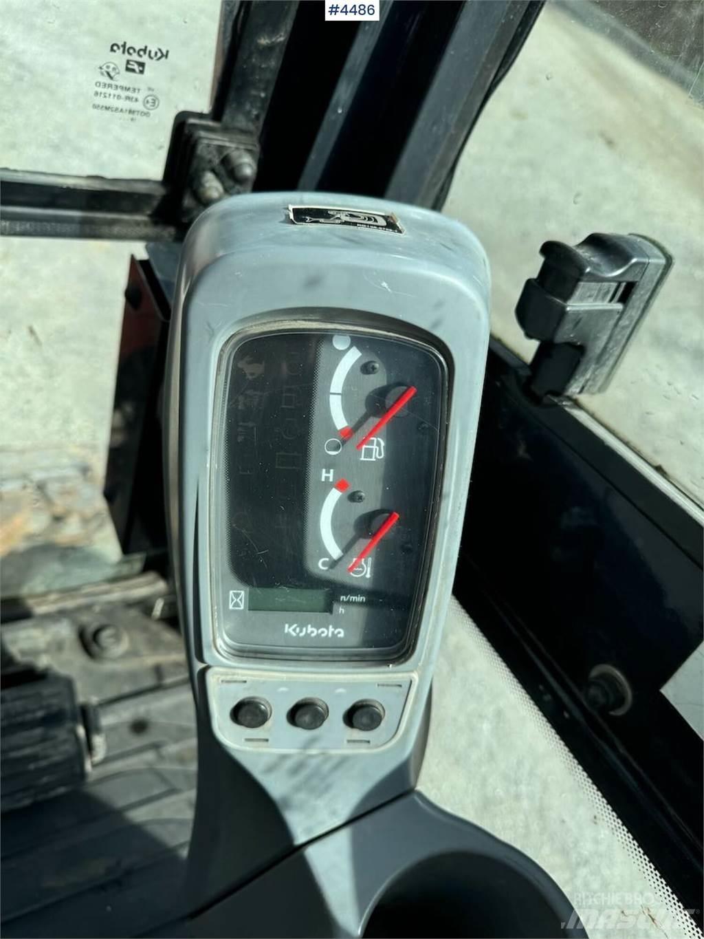 Kubota KX019 Εκσκαφείς με ερπύστριες