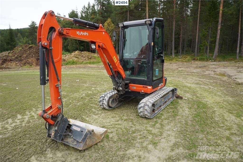 Kubota U27-4 Εκσκαφείς με ερπύστριες