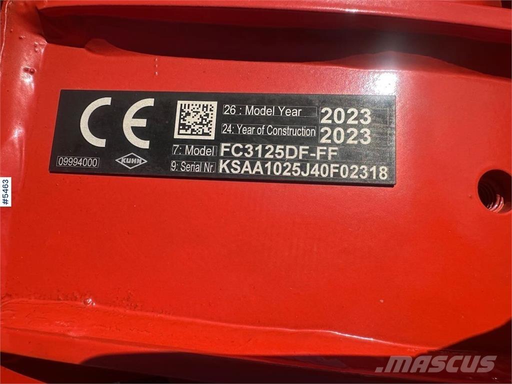 Kuhn FC3125DF Λοιπός εξοπλισμός συγκομιδής