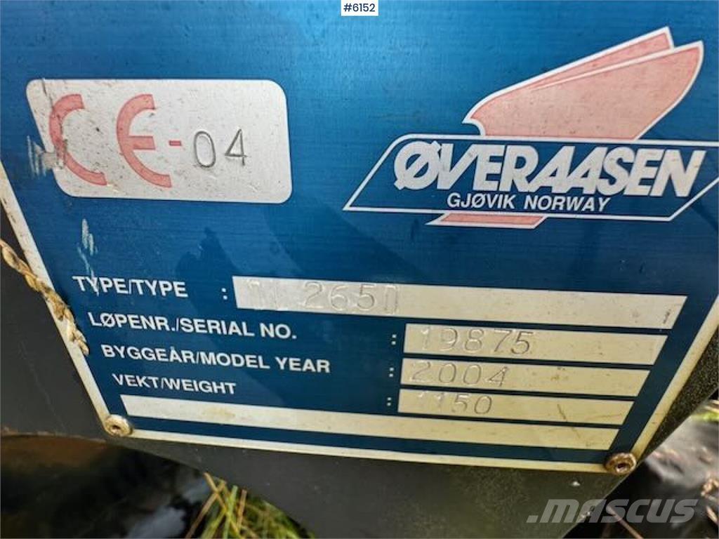  Øveraasen 2651 Εκχιονιστήρες και χιονοδιώχτες