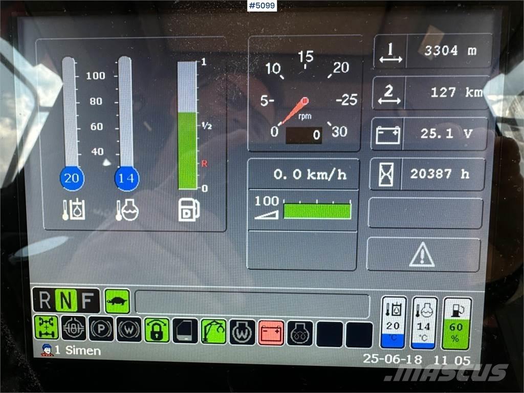 Valmet 860 lll Γερανοί προωθητικοί