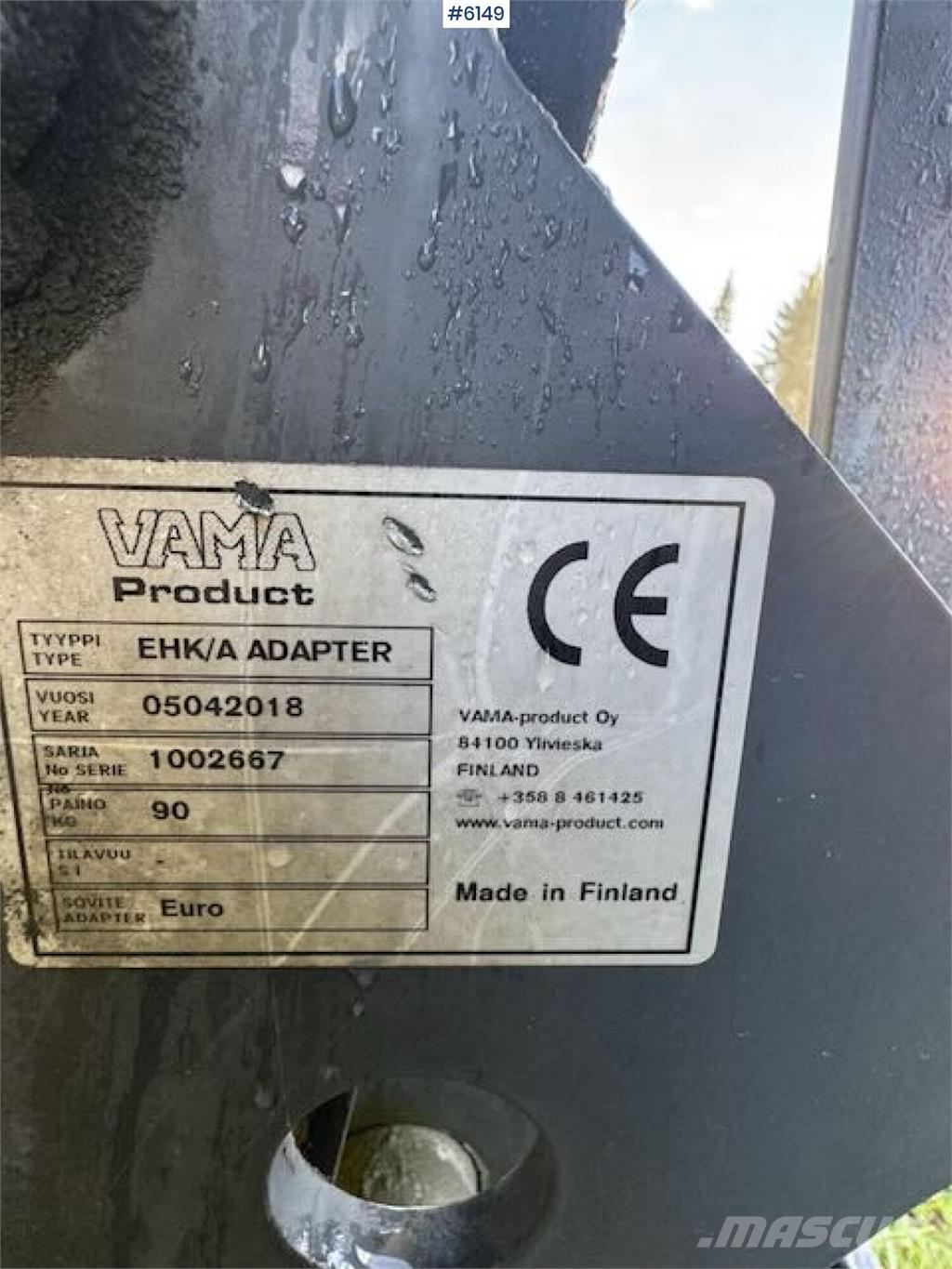 Vama Frontkost Ρυμουλκούμενα ψεκαστικά