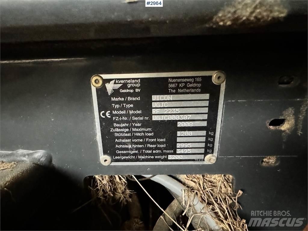 Vicon RF2235 Λοιπός εξοπλισμός συγκομιδής χορτονομής