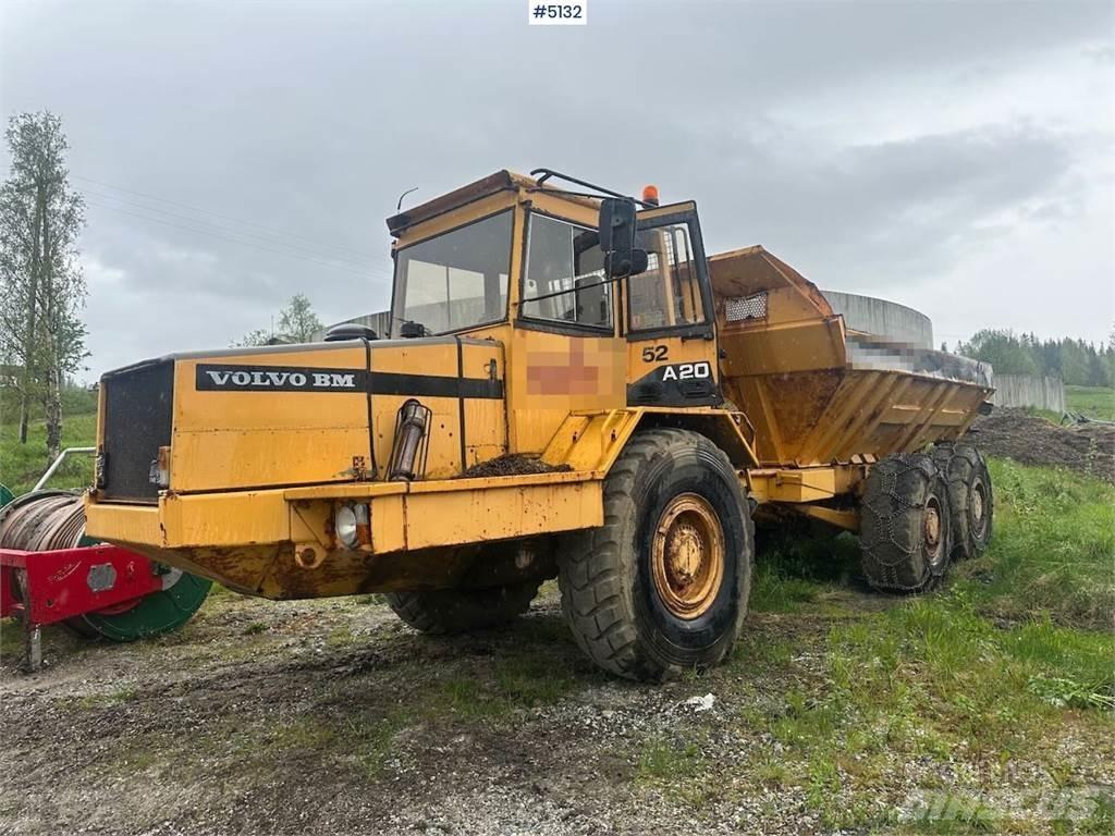 Volvo A20 6x4 Dumpers εργοταξίου