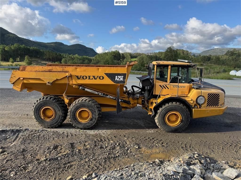 Volvo A25E 6x6 Dumpers εργοταξίου