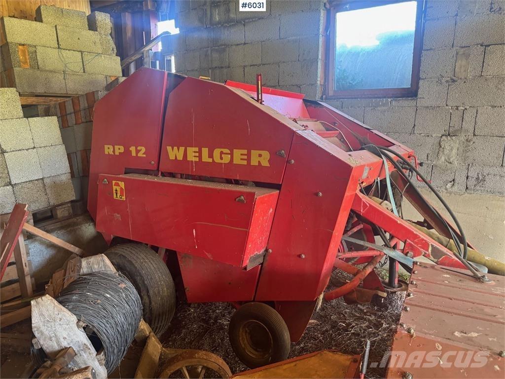 Welger RP12 Λοιπός εξοπλισμός συγκομιδής