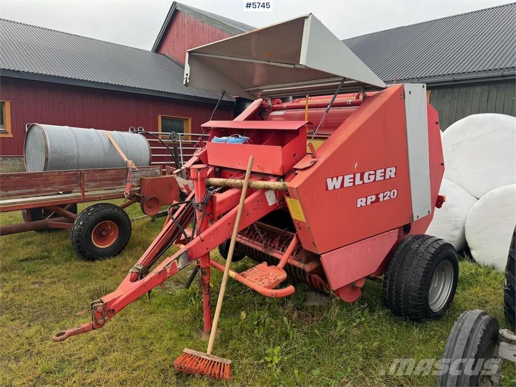 Welger RP120 Λοιπός εξοπλισμός συγκομιδής