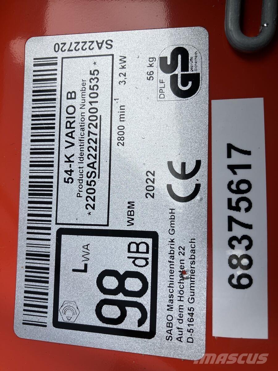  54- K Vario B Άλλα μηχανήματα φροντίδας εδάφους