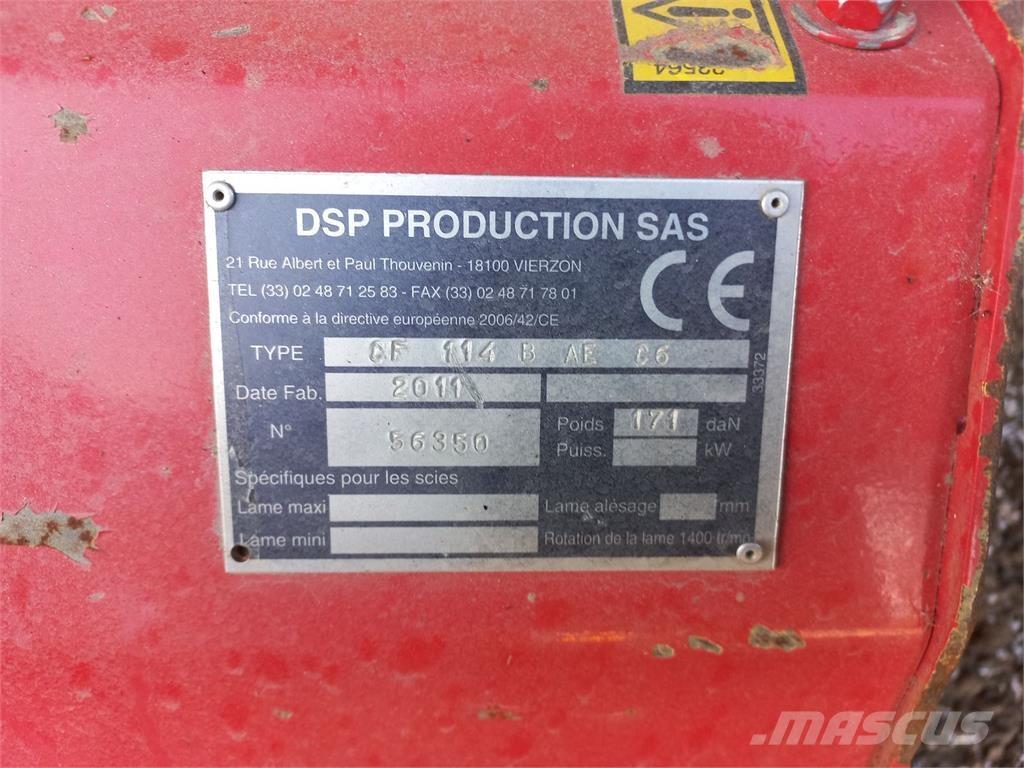 Aebi CC 66 Χορτοκοπτικά με καθιστό χειριστή