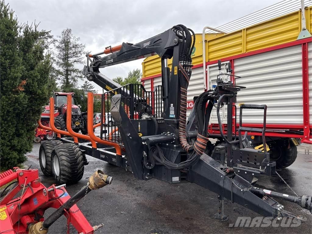 BMF 10T2+750Kran Ρυμούλκες δασοπονίας