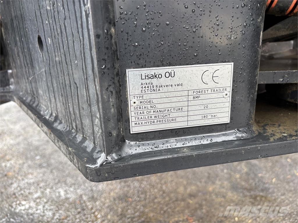 BMF 10T2+750Kran Ρυμούλκες δασοπονίας