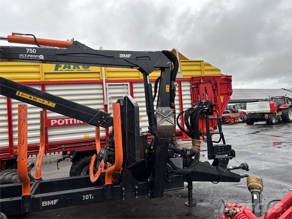 BMF 10T2+750Kran Ρυμούλκες δασοπονίας