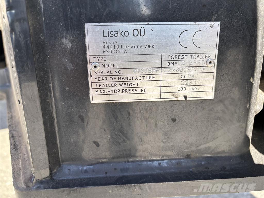 BMF 12T2 Pro+850HP Ρυμούλκες δασοπονίας