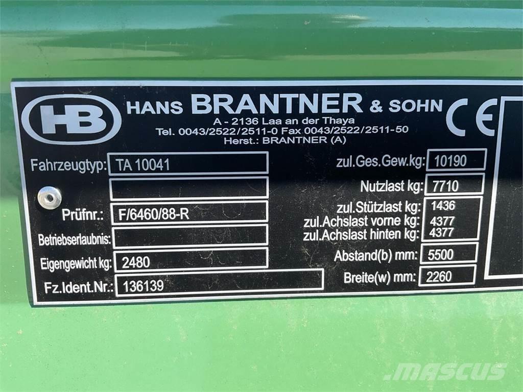 Brantner TA 10041 Ανατρεπόμενες ρυμούλκες