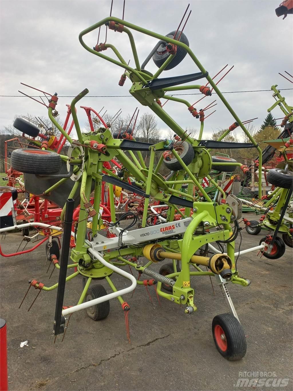 CLAAS Volto 800 Τσουγκράνες και χορτοξηραντικές μηχανές