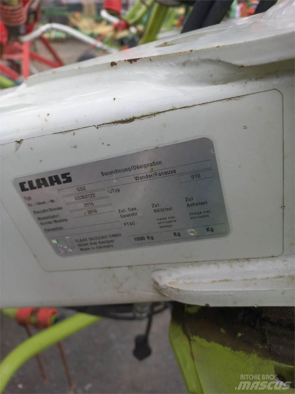 CLAAS Volto 800 Τσουγκράνες και χορτοξηραντικές μηχανές