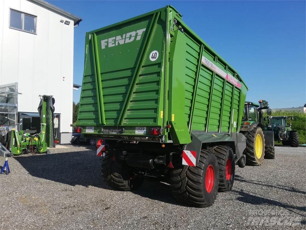Fendt Tigo PR 50 D Ρυμούλκα με διάταξη αυτοφόρτωσης