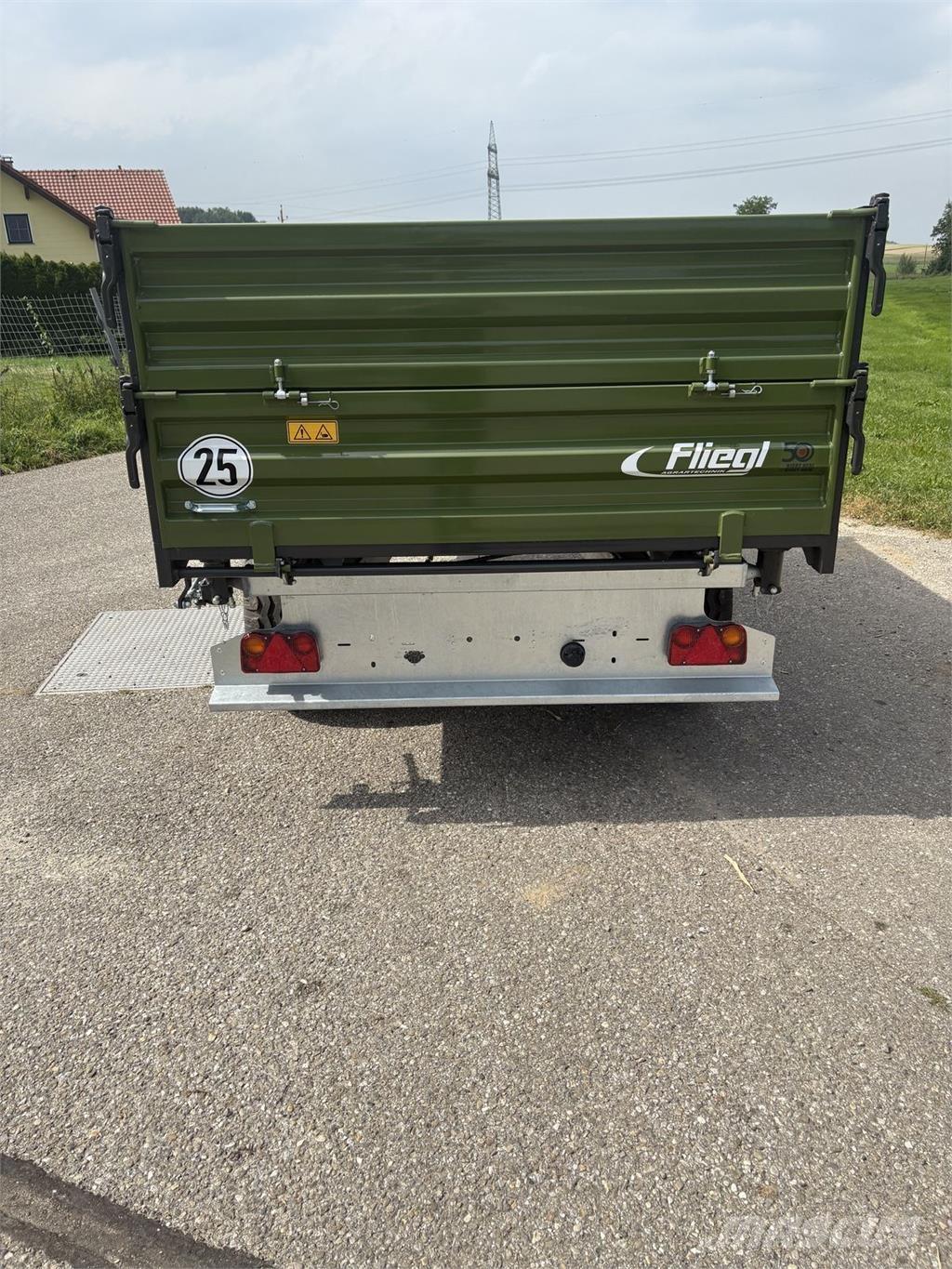 Fliegl EDK 50 FOX Ανατρεπόμενες ρυμούλκες