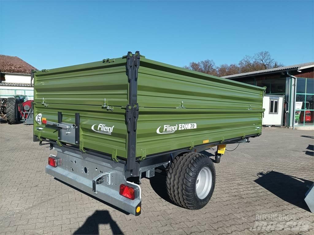 Fliegl EDK 70 FOX Ανατρεπόμενες ρυμούλκες